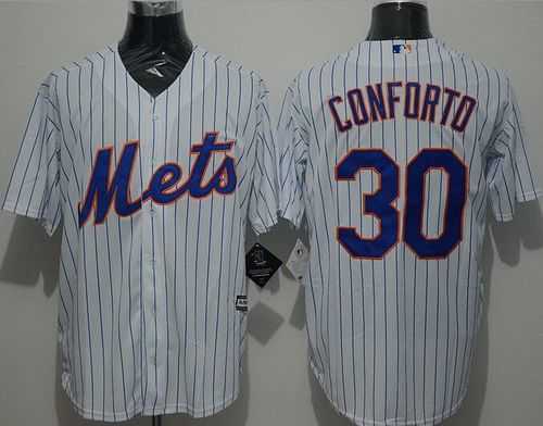 New York Mets #30 Michael Conforto White(Blue Strip) New Cool Base Stitched MLB Jersey,We sell and wholesale New York Mets #30 Michael Conforto White(Blue Strip) New Cool Base Stitched MLB Jersey on line form chian!